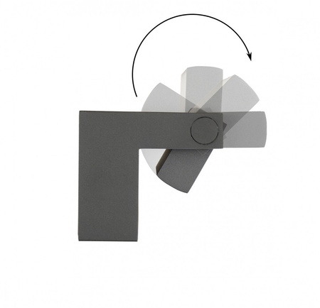 Vonkajšia záhradná fasádna lampa KINKIET LED Rota RT-K100 10W 720lm 4000K neutrálna biela Su-Ma