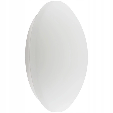 Plafond LED stropné svietidlo so senzorom pohybu Povrchová montáž E27 IP44 Okrúhly biely PIRES KANLUX