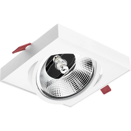 Zápustná montáž GU10 ES111 Square White Carpi LUMILED