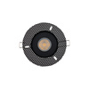 Zápustná montáž GU10 čierna Vodotesné IP44 ECHO 8372 Nowodvorski