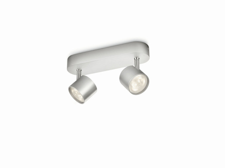 LED reflektorová stropná lampa 9W 1000lm 2700K Hliníková hviezda Philips