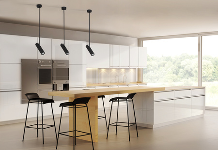 SPOT GU10 čierna Moderné EYE SUPER B 6503 Nowodvorski