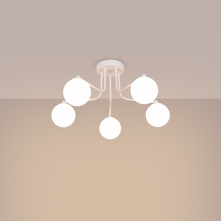 Stropné závesné svietidlo 5x G9 White Astral French Sky SL.1660 Sollux