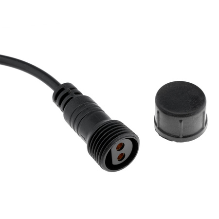 Záhradná vonkajšia svetelná reťaz Girland 20m 40x E27 žiarovky SMOKEY 6W 2200K MALUS Lumiled