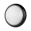 Plafond LED stropné svietidlo 12W 6400K 840lm IP54 Round Black VT-8015 V-TAC