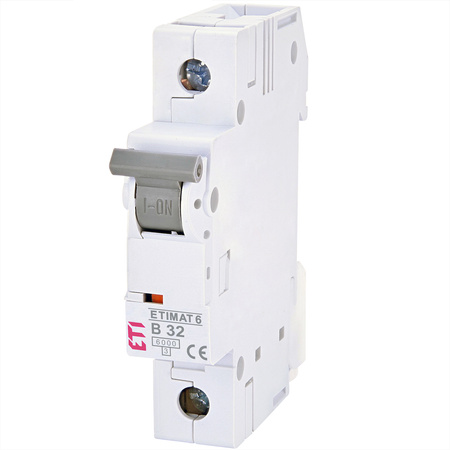 Nadprúdový istič ETIMAT 6 1P C16A 6kA AC