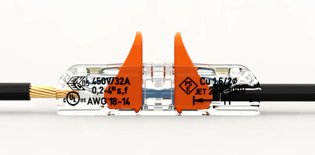 Sada rýchlospojok 60x 221-2411 pre drôt 2x0,2-4 mm