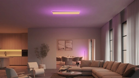 LED panel Povrchové stropné svietidlo 120x30 cm 67W 4800lm IP20 Biela a farebná Ambiance RGB + TW White Smart SMART Zigbee Bluetooth Datura Philips HUE