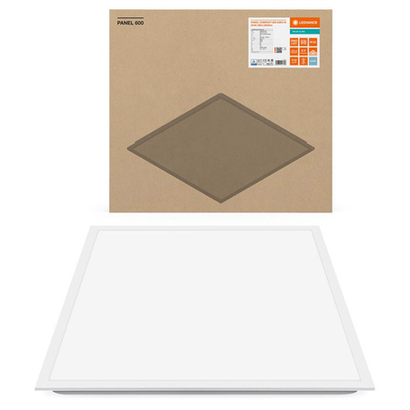 LED panel Kancelárske svietidlo Stropný panel 33W 3630lm 6500K studená biela povrchová montáž biela 60x60cm UGR19 Compact Ledvance