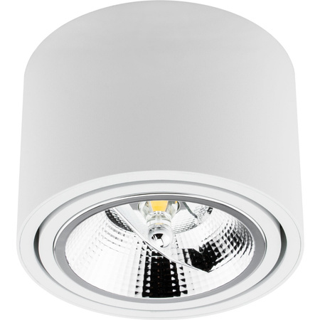 Povrchové svietidlo HALOGEN 15W Spot Tuba Moving white LED žiarovka GU10 ES111 COB 3000K LUMILED