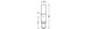 LED žiarovka T18 Tubular B15d 8W = 75W 1055lm 2700K teplá biela 320° Dimmable SPECIAL Osram