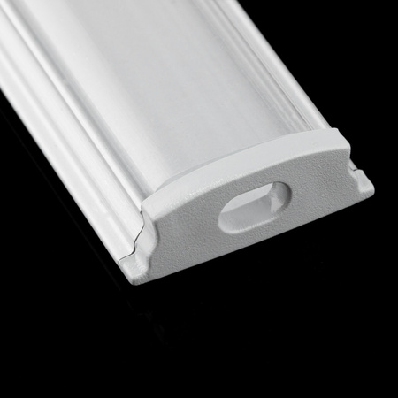 Profilový difúzor KM34-S Transparent 1m