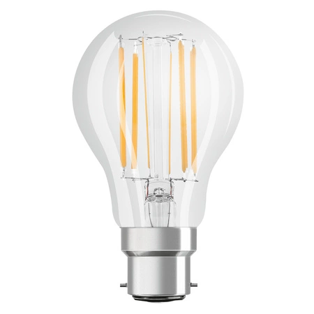 LED žiarovka A60 B22d 7,5W = 75W 1055lm 4000K neutrálna biela 300° Retrofit Filament CLASSIC Osram