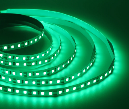 LED pásik SMD 2835 4,8 W/m 60LED/m 12V zelený IP20 cievka 5 m Ecolight