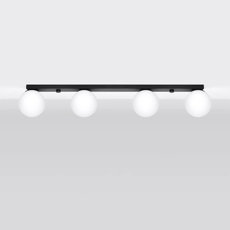 Osvetlenie Stropné svietidlo 4x G9 Sphere Black Moderné Yoli Sollux