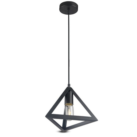 Závesné svietidlo E27 Geometric Black matt VT-7141 V-TAC