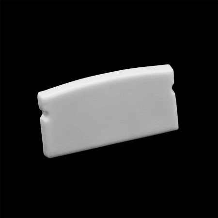 Hliníkový profil pre LED KM36 Silver Povrchová montáž 2 m + Priehľadný kryt + Koncové krytky