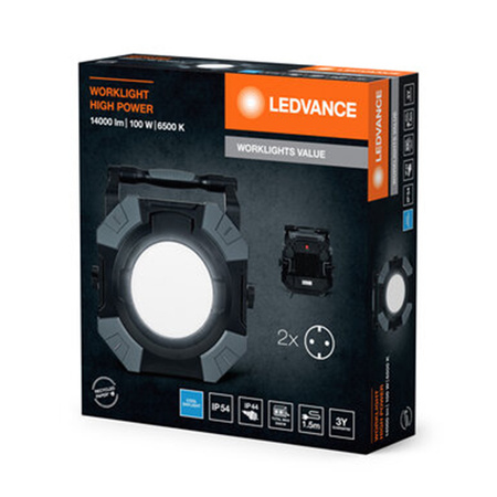 LED reflektor pracovné svetlo 100W 12000lm 6500K prenosné halogénové pracovné svetlo LEDVANCE