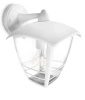 Záhradné nástenné svietidlo Vonkajšia lampa E27 IP44 White Creek Philips