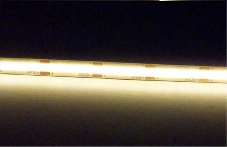 LED pásik COB 7W/m 630lm/m 320LED/m 12V 3000K teplá biela IP20 Roll 5m Ecolight