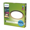Stropné svietidlo LED Plafond 10W 1850lm 2700K SceneSwitch Black Pebblo Ultra Efficient Philips