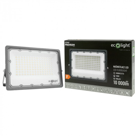 LED reflektor 100W 10000lm 4000K neutrálna biela IP65 Premium Line Ecolight