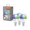 3x LED žiarovka E14 4,9W = 40W 470lm CCT RGB SMART+ WiFi Stmievateľná mini žiarovka Ledvance