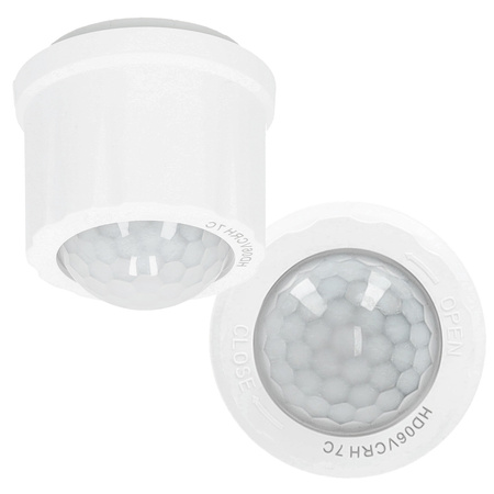 Senzor pohybu 120° na povrch biely ZHAGA HD06VCRH7C Kobi