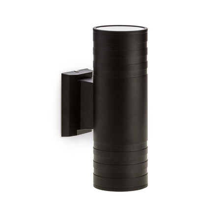 LED QUAZAR 5 GU10 IP44 KOBI ALUMÍNIUM GRAPHITE záhradná lampa zhora nadol