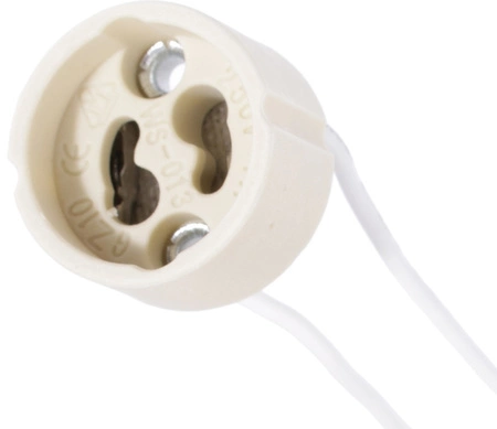 10x keramická objímka pre žiarovky GU10 LED