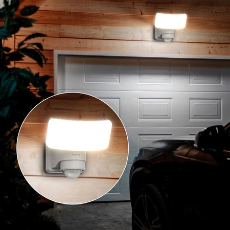 Solárny reflektor LED 6W 1000lm 5000K IP44 so senzorom pohybu a súmraku Tylus Ultra Efficient White Philips