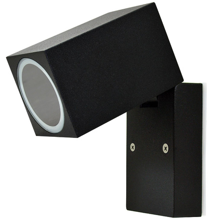 Nástenné svietidlo vonkajšie fasádne GU10 čierne IP44 Boston Sanico Goldlux