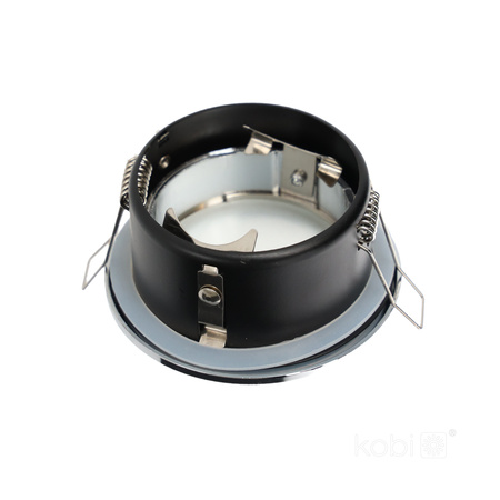 Halogénové zapustené bodové svietidlo GU10 Chrome Round Kobi