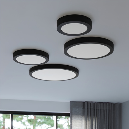 Stropné svietidlo LED Plafond 65W 3000K, teplá biela Round 230V Onyx Sollux