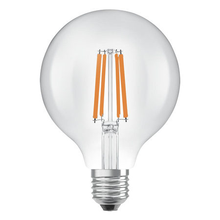 LED žiarovka G95 Sphere E27 5W = 75W 1055lm 4000K neutrálna biela 330° vlákno CLASSIC ENERGY EFFICIENCY Osram