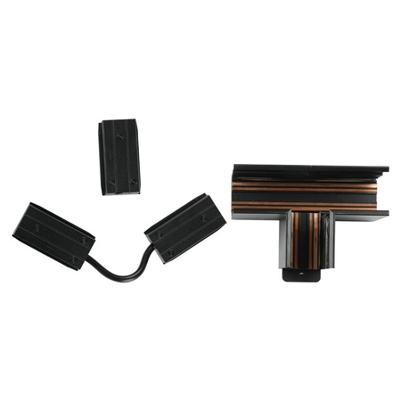 T-konektor pre magnetickú dráhu Čierne koľajnicové svetlo V-TAC