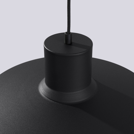 Stropné závesné svietidlo E27 čierne BILO Crimson SL.1703 Sollux