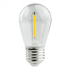 LED žiarovka Edison S14 E27 1W 100lm 2700K teplá biela FILAMENT Ecolight