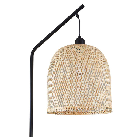 Stojacia lampa E27 béžová BAMBOO NATURAL Sanico Goldlux