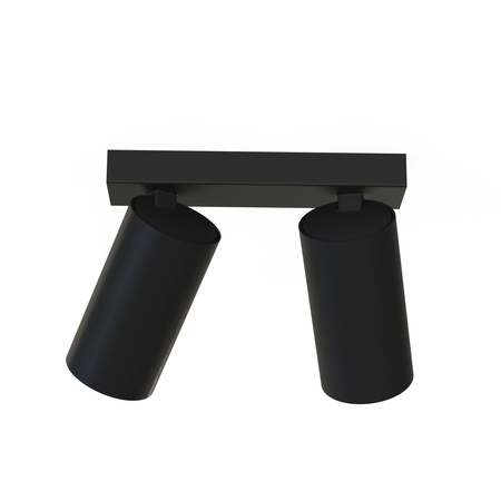 Stropné svietidlo s povrchovou montážou Reflektor 2x GU10 čierny Moderné MONO 7766 Nowodvorski