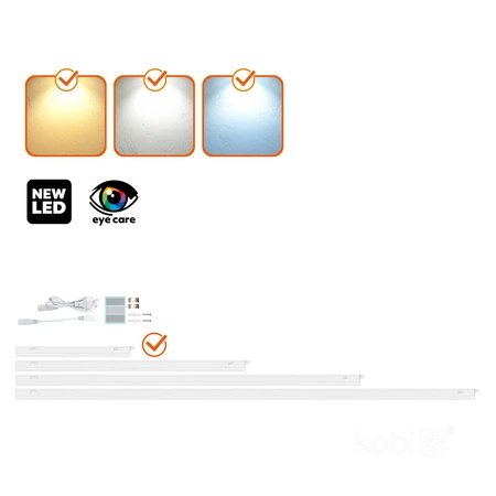 LED svietidlo pod nábytok 4W 400lm CCT White Kobi