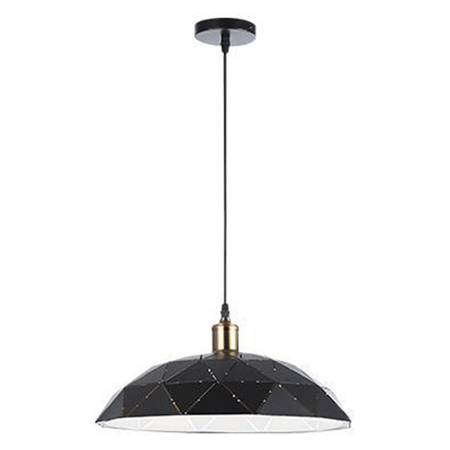 Stropné svietidlo Masterled Hanging E27 Black White Copper Dahlia