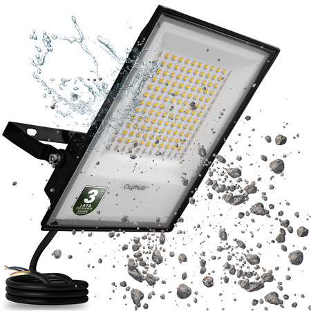 LED reflektory vonkajšie BRIGHT 100W 11000lm 4000K Vodotesné IP65 LUMILED