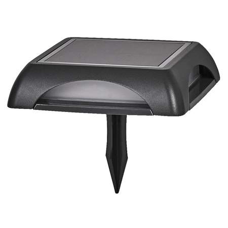 Vonkajšia solárna záhradná lampa LED nástenná lampa 1,2W 60lm 3000K IP65 Endura Ledvance šedá