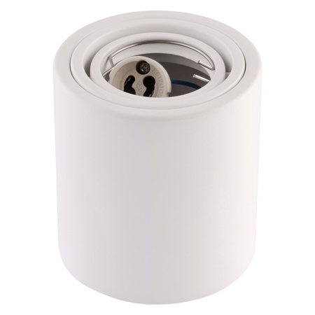 HALOGEN SURFACE ALUMINIUM WHITE SPOT TUBA 10cm pre LED GU10 Bellalux