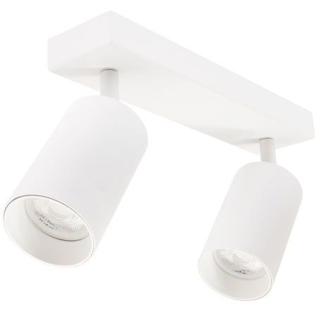 Stropné svietidlo QUALIS SPOT Reflektor Halogénové svietidlo 2xGU10 White