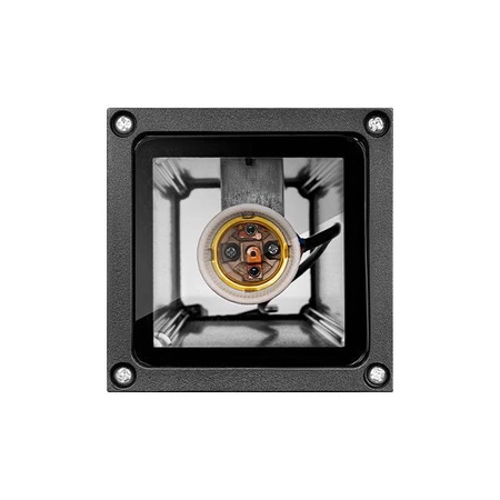 Vonkajšia stojaca lampa LED E27 so senzorom pohybu čierna IP54 Malibu 60cm Masterled