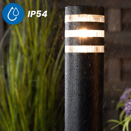 Záhradný vonkajší stojaci LED stĺp RINGO 80cm LUMILED