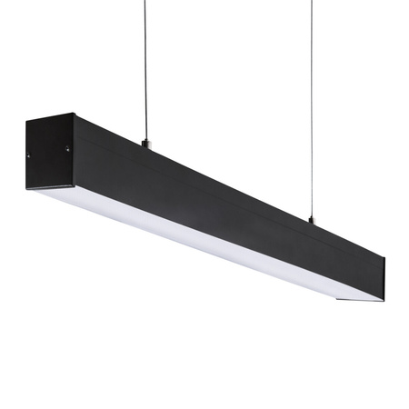 LED T8 G13 36W 120cm čierne AL Kanlux závesné stropné svietidlo
