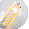 LED žiarovka E27 Edison A60 7W = 60W 810lm 6500K studená biela Clear XLED Filament Kanlux